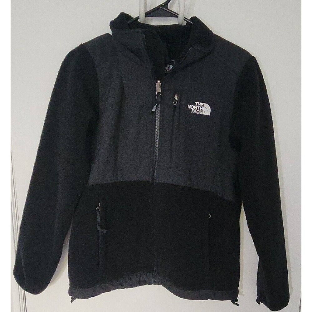 The North Face Jacket Womens Black Fleece Denali Full Zip small excellent